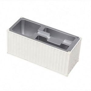 1:30 Container Shape Pen Holder Customized Plastic Desk Organizer Gift <b>Box</b> - Product Image 1