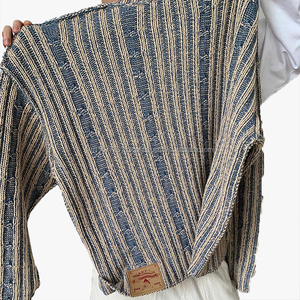 Pull Cleanfit Boy Advanced Sense, style coréen, automne-hiver, rétro, color block, col rond, tricot décontracté - Product Image 5