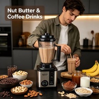 Mixeur alimentaire électrique multifonctionnel pour le comptoir, idéal pour mélanger les fruits