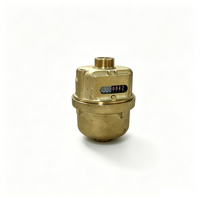 ISO 4064 Class C DN20 Multi-Jet Volumetric Dry Water Meter Brass Body Stainless Steel OEM High Accuracy