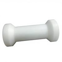 Rouleau en plastique POM, roue en acétal avec roulement 608zz, faible bruit, résistant à l'usure, pour rail de guidage de porte coulissante, convoyeur