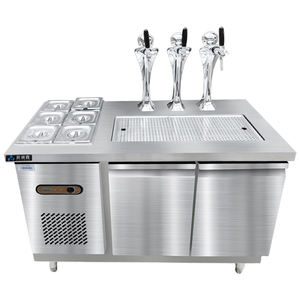 Lanxin Machine automatique <span class=keywords><strong>à</strong></span> battre le lait frais Machine commerciale <span class=keywords><strong>à</strong></span> verser <span class=keywords><strong>à</strong></span> <span class=keywords><strong>la</strong></span> main pour table basse Thé aux fruits Machine <span class=keywords><strong>à</strong></span> bière pression réfrigérée - Product Image 1