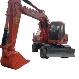 Wheeled Excavator Doosan 150 <b>Second</b> <b>Hand</b> Excavator Heavy Machine Large used excavators earth-moving machinery from China - Product Image 1
