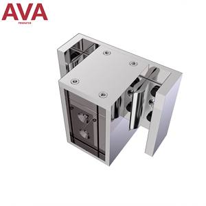 <span class=keywords><strong>Kit</strong></span> d'accessoires coulissants doubles en acier inoxydable de haute qualité pour douche à porte en verre sans cadre comprenant des raccords de quincaillerie de douche - Product Image 4