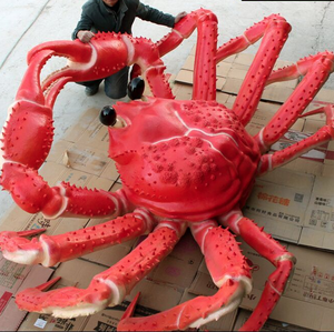 Nhà Máy Hải Quan Kích Thước Lớn 1M 2M Nhựa Đạo Cụ Ngoài Trời Sợi Thủy Tinh Tôm Hùm Tượng Đối Với Thực Phẩm Biển Nhà Hàng Trang Trí - Product Image 5