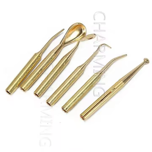 Coltello elettrico dentale a cera con matita curva 6 pz ceretta digitale per terapia orale accessori per apparecchiature di laboratorio - Product Image 5