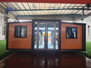 บ้านคอนเทนเนอร์แบบพกพาเหล็ก + แผงแซนวิชกันน้ำและกันพายุเฮอริเคนสำหรับอพาร์ทเมนต์หรือโรงแรม - Product Image 3