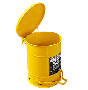 ถังขยะกันไฟสำหรับอุปกรณ์ห้องปฏิบัติการแบบไม่ต้องใช้มือ ขนาด 10 แกลลอน รุ่น WC010Y ได้รับการรับรองมาตรฐาน <span class=keywords><strong>SAI</strong></span>-U CE - Product Image 3