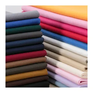 21S Price Wholesale Pure Color Heavy plain dyed textured 100% cotton canvas fabric for bags
