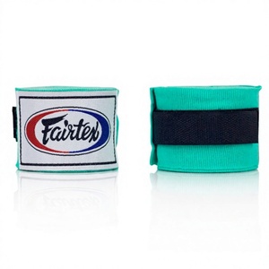 ผ้าพันมือ Fairtex สีขาว ผลิตจากโพลีเอสเตอร์ผสมฝ้าย ระบายอากาศได้ดี ปรับขนาดได้ ทนทาน เป็นมิตรกับสิ่งแวดล้อม เหมาะสำหรับทุกเพศ ใช้สำหรับกีฬามวยและยกน้ำหนัก ป้องกันการบาดเจ็บ - Product Image 3