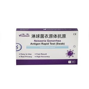 Kit de test combiné antigénique pour gonorrhée et chlamydia Vivatesi, approuvé CE, pour le diagnostic par sécrétion, utilisation manuelle, plusieurs couleurs - Product Image 4