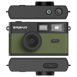 Appareils <span class=keywords><strong>photo</strong></span> numériques sans écran Pixel efficace 8MP Caméras numériques rétro de camping Filtre en mode 3 avec flash <span class=keywords><strong>Photo</strong></span> LED 1080P HD - Product Image 5