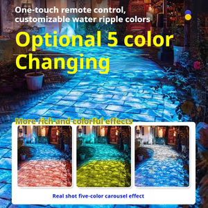 Su geçirmez açık 35W Led Gobo su dalgalanma etkisi ışıkları parti disko ışık projektör su dalgası Logo projektör - Product Image 2