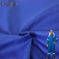 Longhitex Vente directe d'usine Tissu tissé en sergé teint TC 90/10 260gsm 16*12 108*56 Style uni pour les jupes d'uniformes de travail