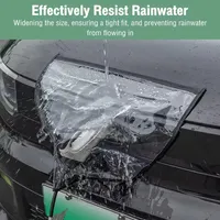 Housse de protection universelle pour borne de recharge de voiture électrique, imperméable et anti-poussière, pour pistolet de recharge extérieur, accessoires de protection contre la pluie et la neige pour véhicules.