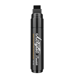 Spidol seni grafiti jalan akrilik hitam 15mm, spidol Set pena kustom untuk seni jalanan & menulis Jalan - Product Image 1