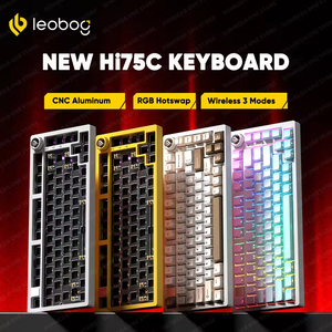 Teclado Mecánico para Juegos LEOBOG Aula HI75C <span class=keywords><strong>Pro</strong></span>, Estructura de Aleación de Aluminio, 75%, 81 Teclas, Intercambiables en Caliente - Product Image 1