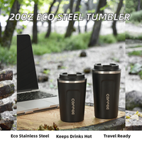 Gobelet isotherme sous vide en acier inoxydable 304 de 20 oz, robuste et écologique, idéal pour le camping, les voyages, les activités de plein air, garde les boissons chaudes/froides, parfait pour la rentrée scolaire