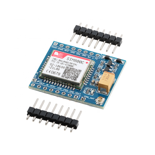 SIM800C GSM GPRS Module 5V 3.3V TTL Adapts STM32 C51 Program with BT and TTS
