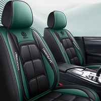 Fundas de Asiento de Coche Universales de Cuero de Lujo, Juego Completo, Venta Directa de Fábrica YLC, Accesorios Interiores
