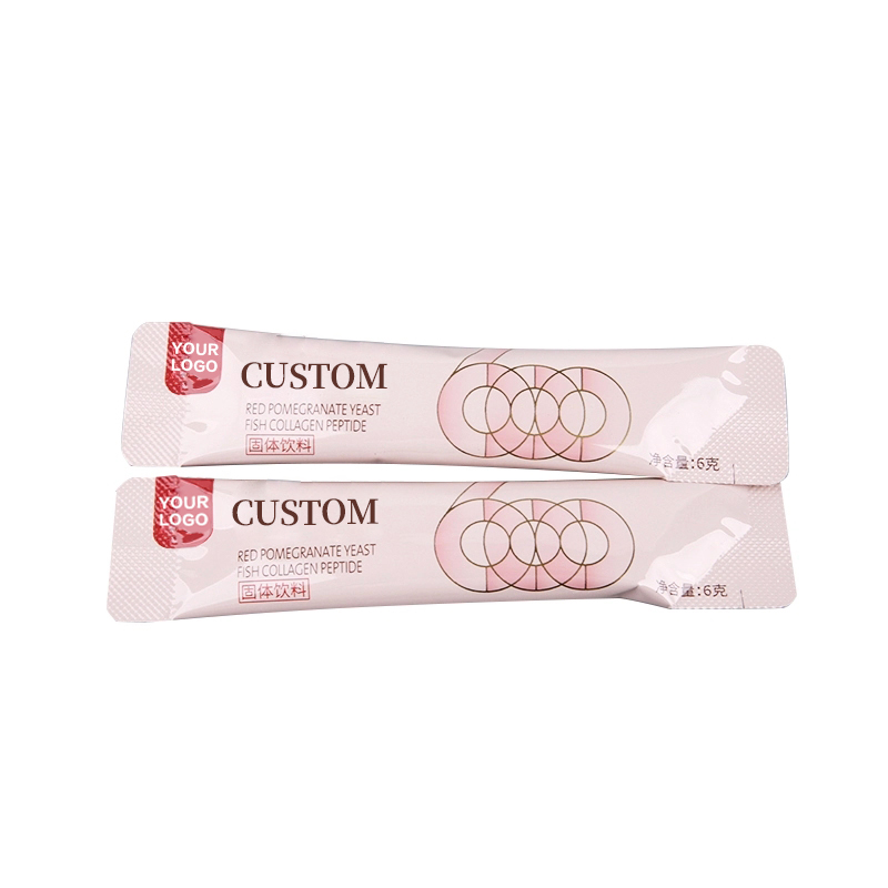OEM Custom Whitening anti-aging healthcare product Fish collagen peptide your logo peptide powder
