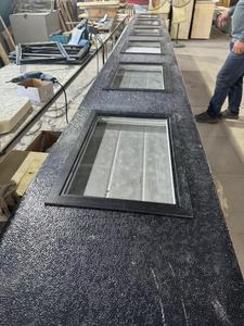 American Sandwich 16ft X 7ft Flat Sectional White Flush Sandwich Panel Puerta de garaje aislada 5 paneles - Product Image 5