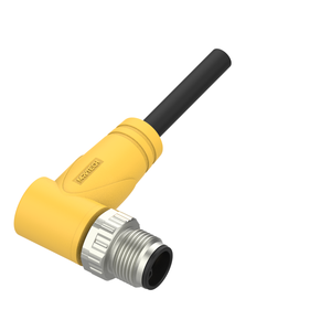 5 Pin Circular Connector Circular Water Proof Connector 8 Pin Circular Connector M12 Angled Socket Female - Product Image 1