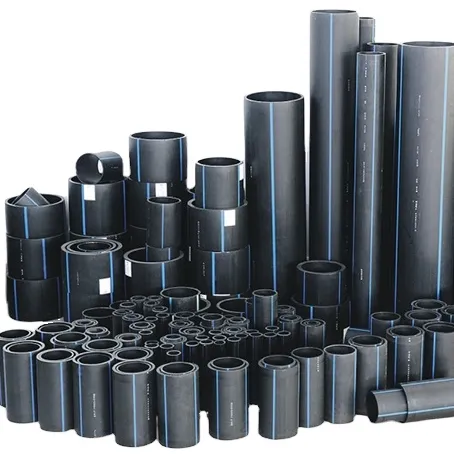 PE-63, PE-80, PE-100 Black HDPE Pipes grade virgin material all sizes for agriculture watering