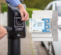 Rayfull TD50M Medidor trifásico Carril DIN Pantalla LCD RS485 Modbus RTU Medidor de potencia Medidor Modbus