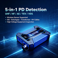 Analyseur de décharges partielles industrielles, testeur PD multimode, haute précision, protection IP67, UHF/HF pour les tests de transport ferroviaire
