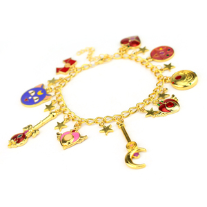 Hot Selling Comic Sailor <strong>Moon</strong> Charms <strong>Bracelet</strong> for Girl Gifts - Product Image 3