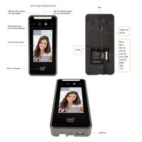 Máquina de Registro de Tiempo con Reconocimiento Facial AI21, Biométrica, Pantalla HD a Color, Comunicación WIFI TCP/IP, Lector RFID