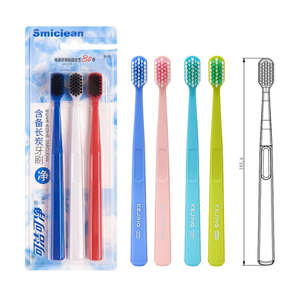 Cepillo de dientes suave para adultos personalizado Logotipo de impresión cepillo de dientes manual - Product Image 4