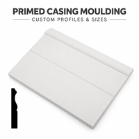 Moulures de finition en MDF apprêté sur mesure pour cadres de portes et fenêtres intérieures – Fabricant OEM/ODM