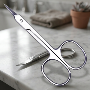 ASAP Customized Logo Eco-friendly Stainless Steel Right-Handed Durable Manicure <b>Scissors</b> Straight Cuticle Pedicure Nail Art - Product Image 3