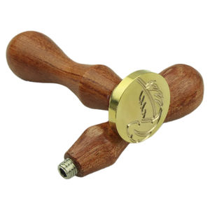 Personal isierte Hochzeit Wachs Siegel Stempel mit Blatt Lorbeer, benutzer definierte Wachs Siegel Kit, Hochzeits einladung Siegel Stempel - Product Image 6