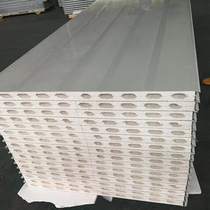 <span class=keywords><strong>Panel</strong></span> sándwich de aislamiento médico, núcleo de lana de roca metálica, diseño moderno, resistente al fuego, resistente al agua <span class=keywords><strong>para</strong></span> paneles de pared de techo de Hospital - Product Image 3