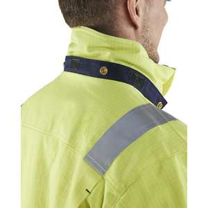 BLAKLADER - 446715143389XXL Parka de invierno Hi-vis resistente al fuego Amarillo/Azul marino-EAN 7330509824108 ROPA DE TRABAJO RESISTENTE A LAS LLAMAS - Product Image 3
