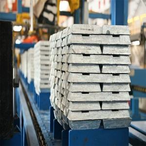 Prix d'usine en gros, lingots de zinc de haute pureté 99,99%, de qualité supérieure, marque OEM CN/HEB, largement utilisés dans les industries chimiques - Product Image 2