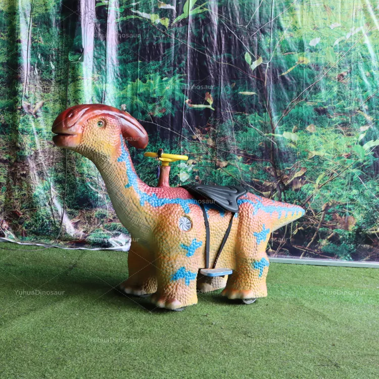Hiburan Dinosaurus Berjalan Animatronik Dinosaurus Interaktif untuk Anak-anak