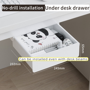 Organizzatore <span class=keywords><strong>Sottoscrivania</strong></span> Senza Foratura, Grande Capacità, Contenitore Nascosto per Scrivania Ufficio, Studio e Postazione di Lavoro - Fornitura all'Ingrosso - Product Image 1