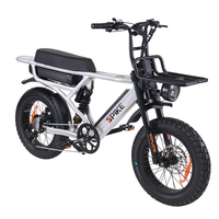 Vélo électrique FatBike Bagus à double batterie, double suspension, pneus larges de 20 pouces, longue autonomie, moteur 1000W