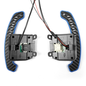 แป้นเปลี่ยนเกียร์คาร์บอนไฟเบอร์แม่เหล็ก TDD LED ควบคุมผ่านแอพ สำหรับ Chevrolet C8 - Product Image 1