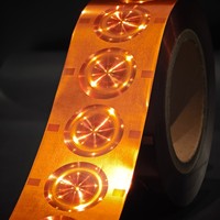 Feuille de transfert 3D personnalisée à chaud pour estampage à chaud, emballage cadeau de luxe, rouleaux de feuille à estampage à chaud, film de transfert en papier