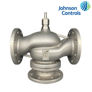 Válvula Eléctrica de Tres Vías Johnson Controls VGA9803JV R para Control de Temperatura del Agua en Aplicaciones de Calefacción - Product Image 1