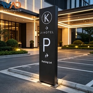 Señales de Pylon Personalizadas para Exteriores, Señalización de Orientación para Hoteles, Zonas Comerciales y Grandes Estacionamientos - Product Image 2