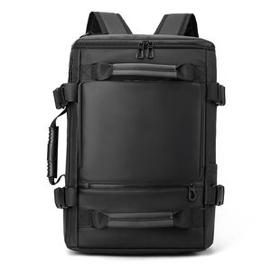 Großhandel große Kapazität 17-Zoll-Laptop-Rucksack Zwei-Wege-Verwendung wasserdichte College-Schult asche für Männer und Frauen Reise Tages rucksack - Product Image 5
