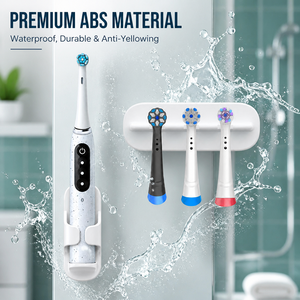 <span class=keywords><strong>Support</strong></span> mural YBK pour <span class=keywords><strong>brosse</strong></span> <span class=keywords><strong>à</strong></span> dents <span class=keywords><strong>électrique</strong></span>, sans perçage, étanche et anti-jaunissement - Product Image 3
