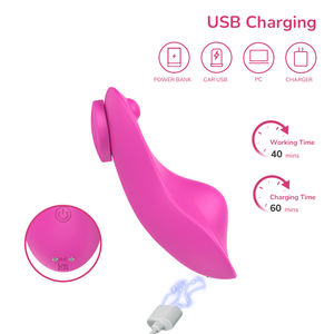 Vibrator kualitas tinggi pakaian dalam stimulasi klitoris Vibrator celana dalam dengan getaran jarak jauh Para Mujeres Juguetes seksual - Product Image 3