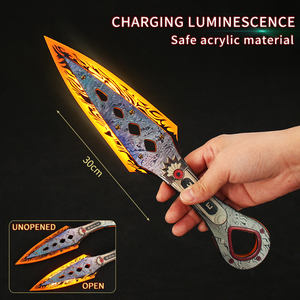 LT Wholesale Portable Silk Screen Printed <span class=keywords><strong>Apex</strong></span> Legends Heirloom Acrylic Led Light Collection Wraith 30cm Luminescent - Product Image 2